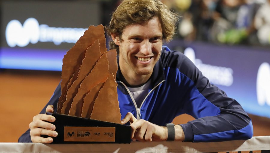 Nicolás Jarry y su defensa en el Chile Open de tenis: "Sería espectacular ganar de nuevo"