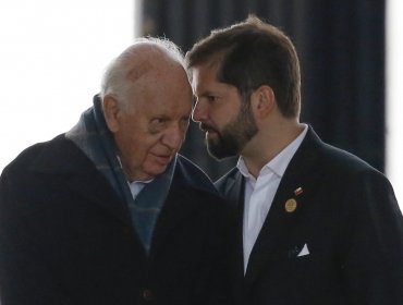 Presidente Boric valoró el rol de Ricardo Lagos: "Aprender de su experiencia ha sido tremendamente beneficioso"