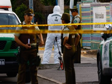 Ciudadano colombiano que portaba un arma en la calle falleció tras intercambio de disparos con Carabineros en Recoleta