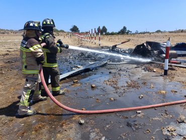 Fallece oficial de la PDI tras caída de helicóptero en Pichidangui: otros cinco funcionarios resultaron lesionados