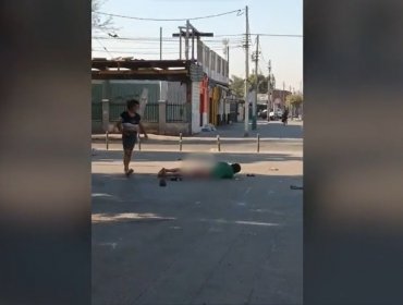 Mujer apuñaló a un hombre en plena vía pública de Estación Central: agresora mantiene 16 reiteraciones delictuales