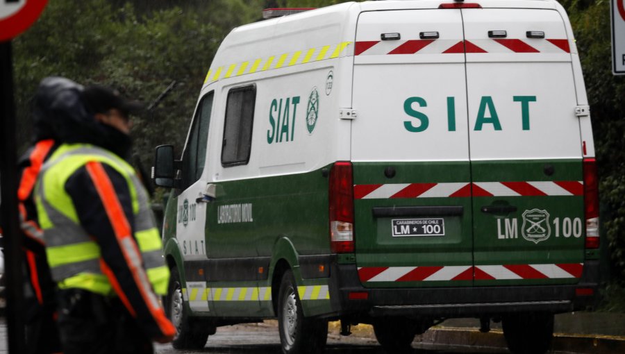 Tres temporeros fallecen en El Paico al volcar el vehículo en el que viajaban