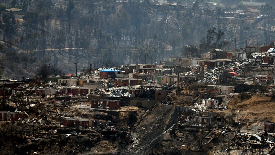 Se informan 99 muertes por los incendios en la Región de Valparaíso: Solo 32 de ellos han podido ser identificados