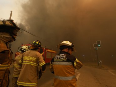 Voluntario que apoyaba al Cuerpo de Bomberos de Quilpué pierde la vida combatiendo los incendios forestales