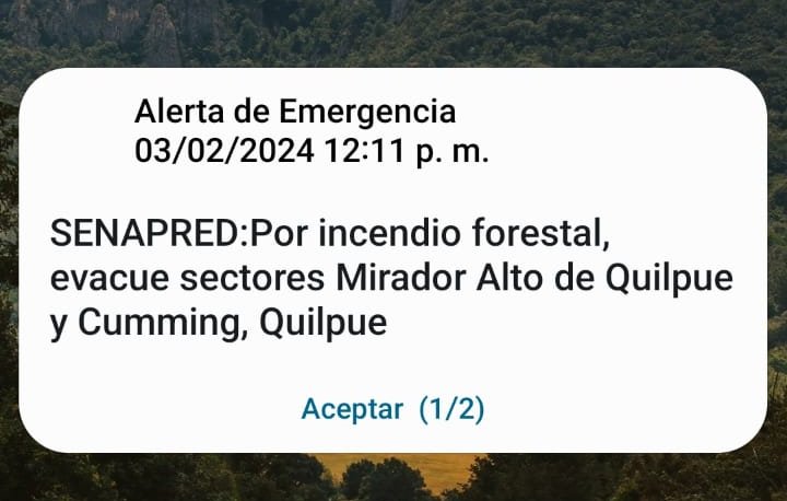 ¿Qué falló en la alerta de evacuación SAE durante los incendios de Viña del Mar y Quilpué?