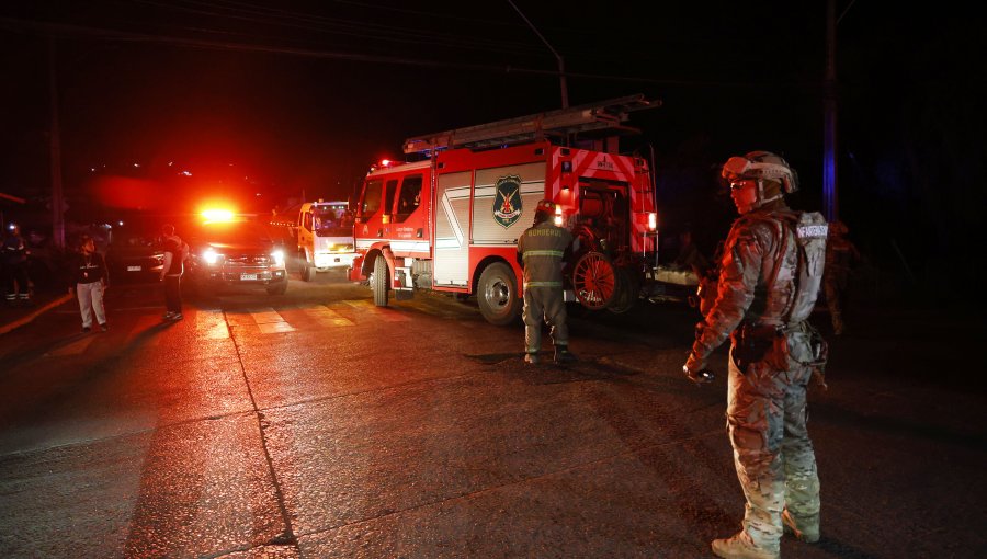 Extienden el toque de queda tras incendios forestales y se suman nuevos sectores en Viña del Mar y Quilpué