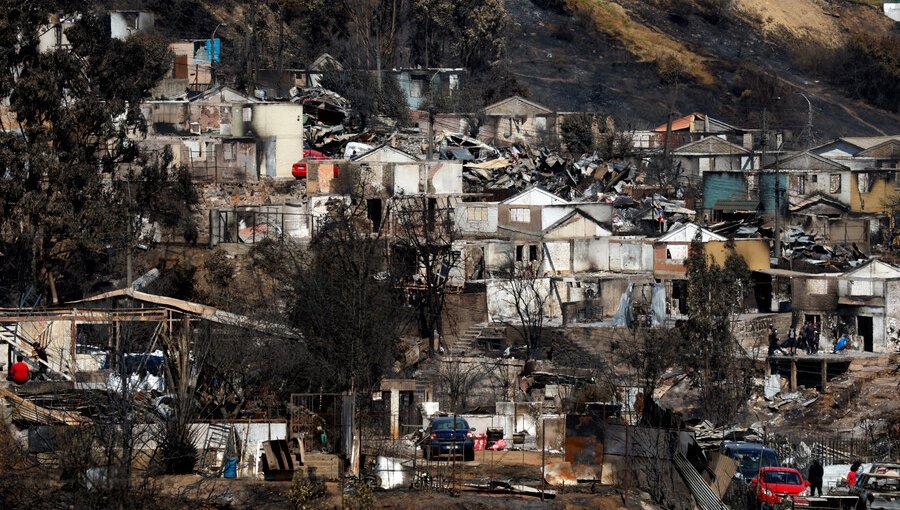 Gobierno activa Fondo Nacional de Reconstrucción en beneficio de los damnificados por incendios en la región de Valparaíso