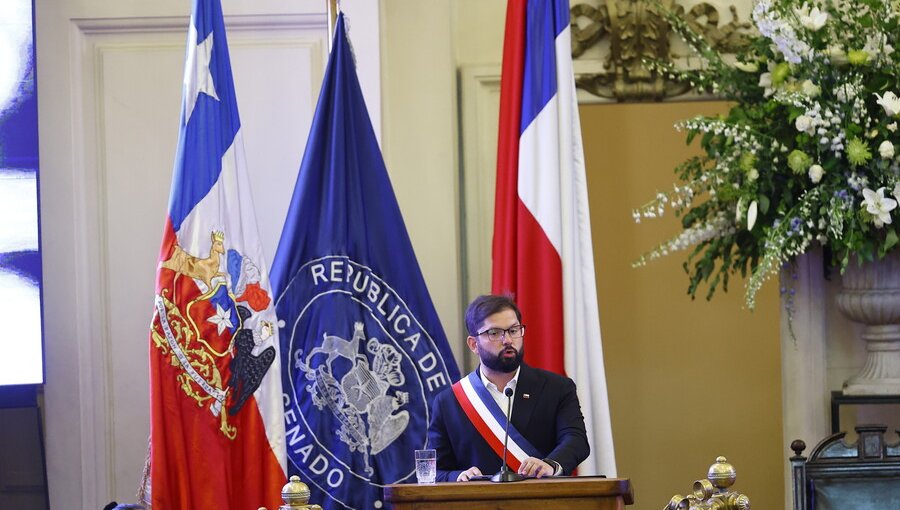 Presidente Boric en funeral de Estado del expresidente Piñera: “sirvió con amor a la patria y trabajó por verla crecer y progresar”