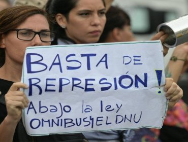Comisión Interamericana de Derechos Humanos expresa preocupación por actos de "represión policial" registrados en Argentina