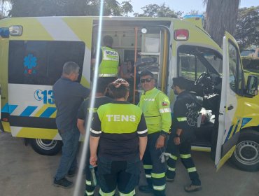 Servicio de Salud Viña del Mar Quillota recibe en comodato cinco ambulancias e incorpora tres drones al SAMU ante emergencias