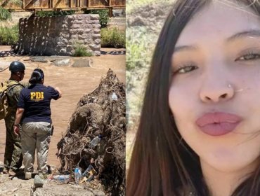 Confirman que cuerpo hallado en río Aconcagua corresponde al de Michelle Silva