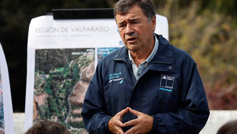 Ministro Valenzuela enfatiza en que existe “una clara organización criminal” en los incendios de la región de Valparaíso