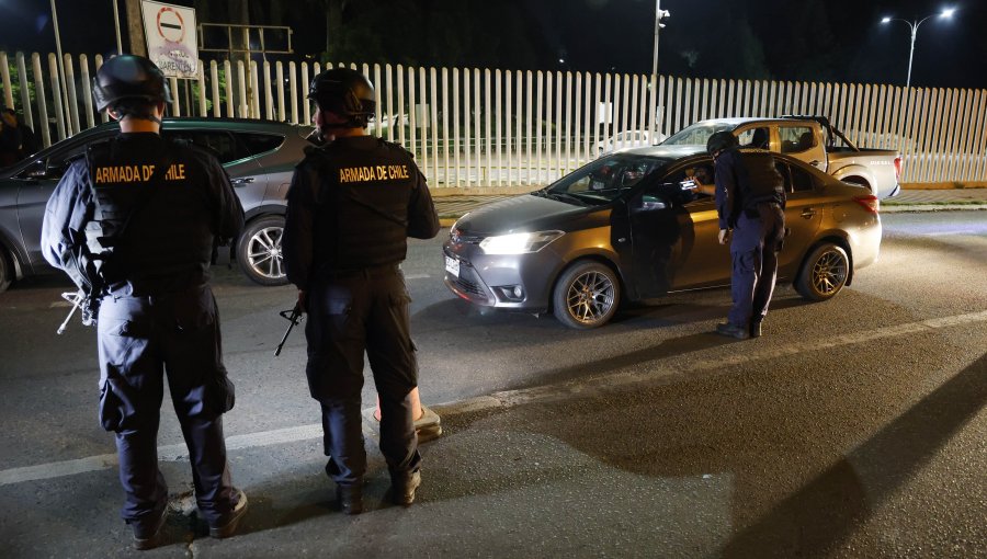 Extienden toque de queda y prohibición de ingreso de vehículos particulares en ciertas zonas de Viña del Mar y Quilpué