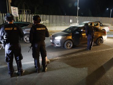 Extienden toque de queda y prohibición de ingreso de vehículos particulares en ciertas zonas de Viña del Mar y Quilpué