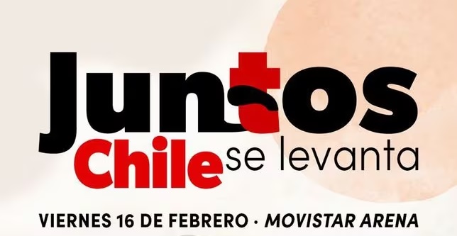 Evento solidario “Juntos, Chile se levanta”: cantantes, bandas, comediantes y animadores confirmados