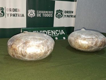 Dos ciudadanos colombianos son detenidos al ser sorprendidos portando más tres kilos de diferentes drogas en Cabrero