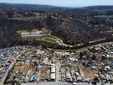 Anuncian fin de restricción de circulación para vehículos particulares en zonas afectadas por incendios en la región de Valparaíso