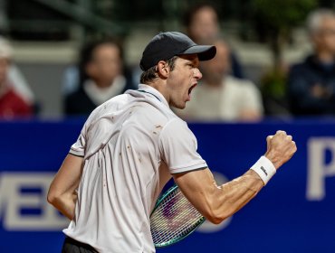 Nicolás Jarry consigue gran remontada ante Stanislas Wawrinka y avanza a cuartos del ATP de Buenos Aires