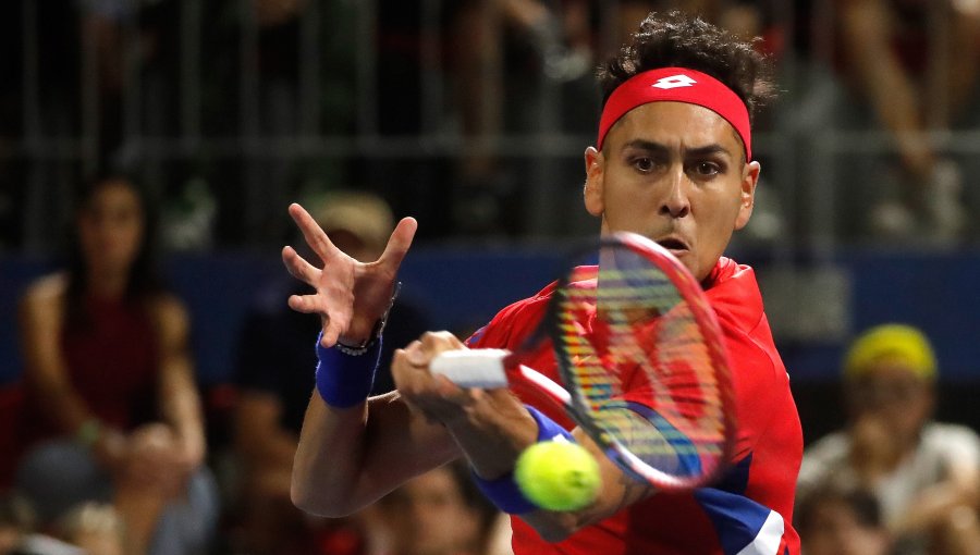 Alejandro Tabilo cayó ante Dusan Lajovic y se despidió en segunda fase del ATP 250 de Buenos Aires