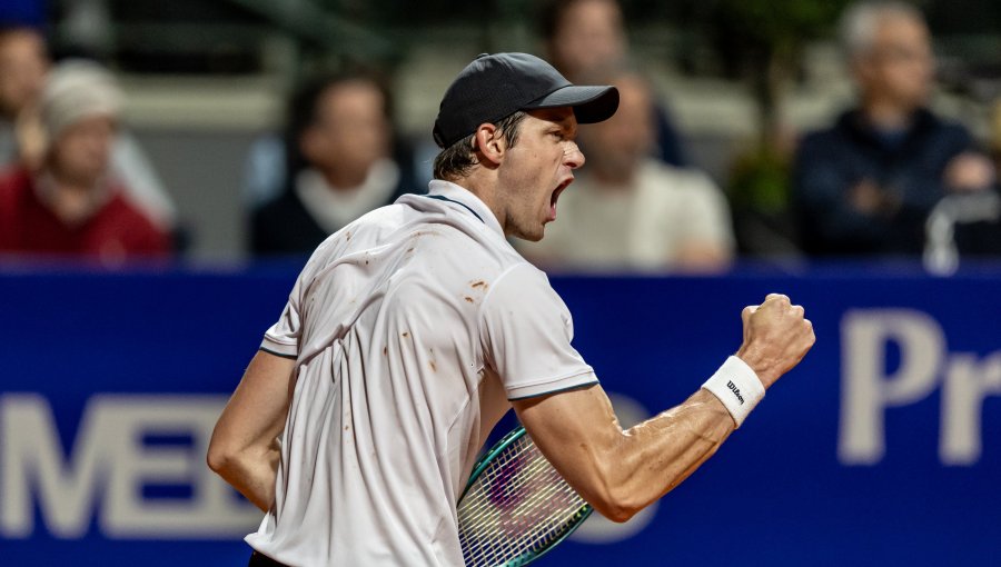 Nicolás Jarry consigue gran remontada ante Stanislas Wawrinka y avanza a cuartos del ATP de Buenos Aires