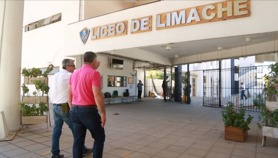 Mejoramiento de colegios de Limache: Municipio prepara el reingreso a clases