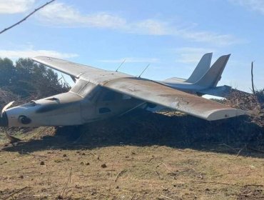 Avioneta capotó en inmediaciones del aeródromo de Villarrica: No se reportan personas lesionadas por la emergencia