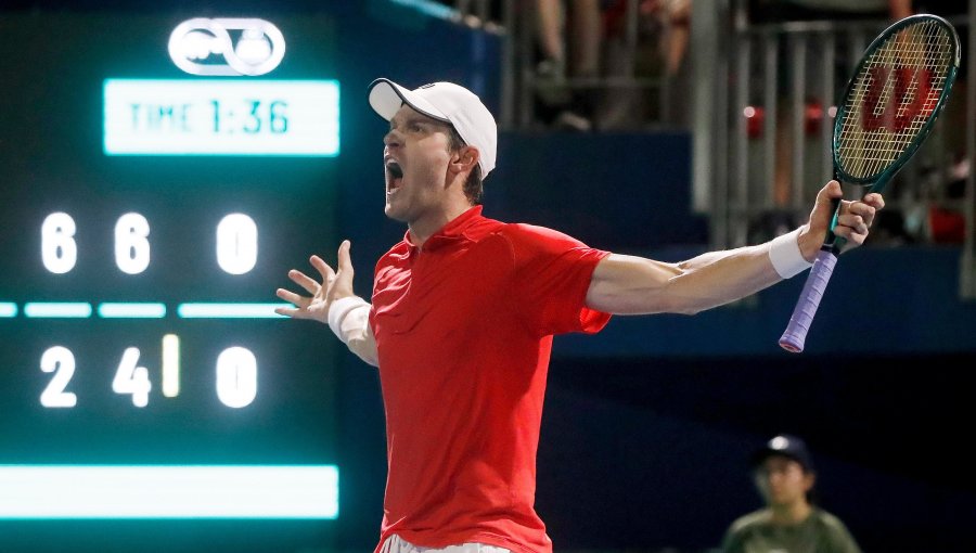 Nicolás Jarry tiene programación para enfrentar a Tomás Etcheverry en cuartos del ATP de Buenos Aires