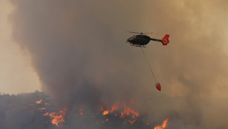 Declaran Alerta Temprana Preventiva para cinco provincias de la región de Valparaíso por amenaza de incendios forestales