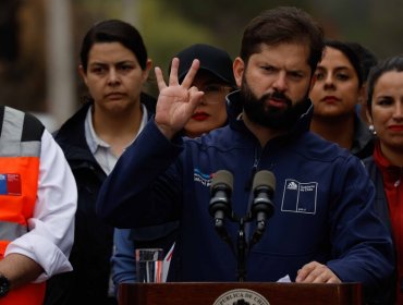 Presidente Boric anuncia tres nuevas medidas de reconstrucción para los afectados por los incendios en la región de Valparaíso