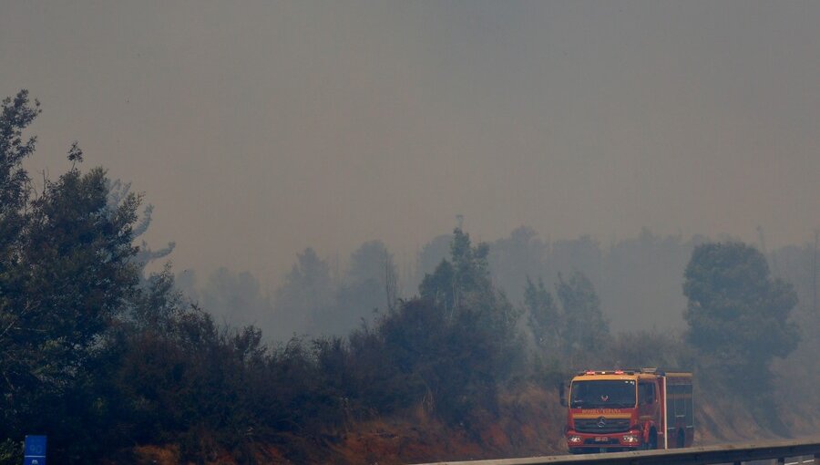 Decretan Alerta Roja para Collipulli por incendio forestal