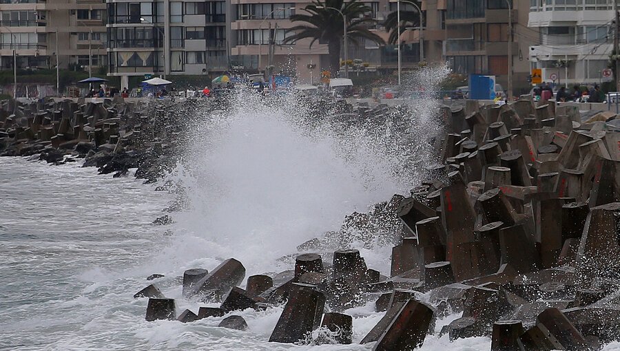 Anuncian alerta de marejadas para este fin de semana en diversas regiones del país