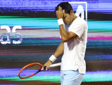 Cristian Garin tildó de "maleducado" al público brasileño tras caer en el ATP de Río de Janeiro