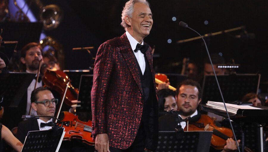 Viña 2024: Internautas maravillados con espectáculo de Andrea Bocelli