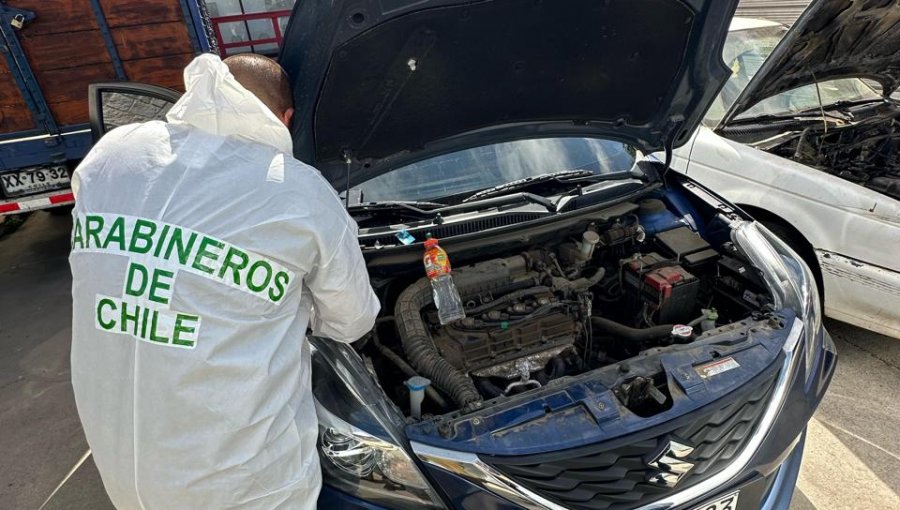 Operativo de Carabineros en talleres y desarmadurías, permite recuperar vehículos robados en Viña del Mar