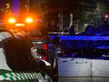Un menor de 15 años muere y otro resulta herido al volcar vehículo robado en Nuñoa
