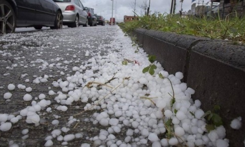 Reportan accidentes vehiculares por tormenta de granizo en Mendoza