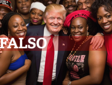 Las imágenes falsas creadas con Inteligencia Artificial para intentar atraer el apoyo de votantes negros hacia Trump