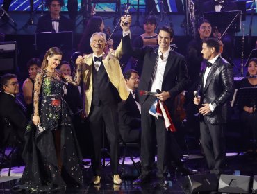 Encuesta reveló que Andrea Bocelli fue el preferido del público y un 48% calificó Viña 2024 como "Muy bueno"