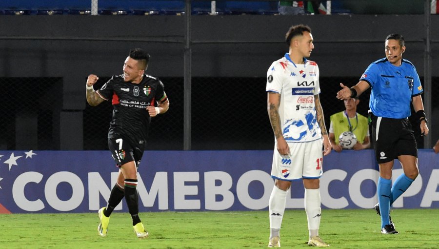 Palestino derrota a Nacional de Paraguay y se acerca a la fase de grupos de Copa Libertadores