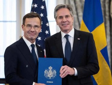 Suecia se une oficialmente a la OTAN y acaba con décadas de neutralidad internacional