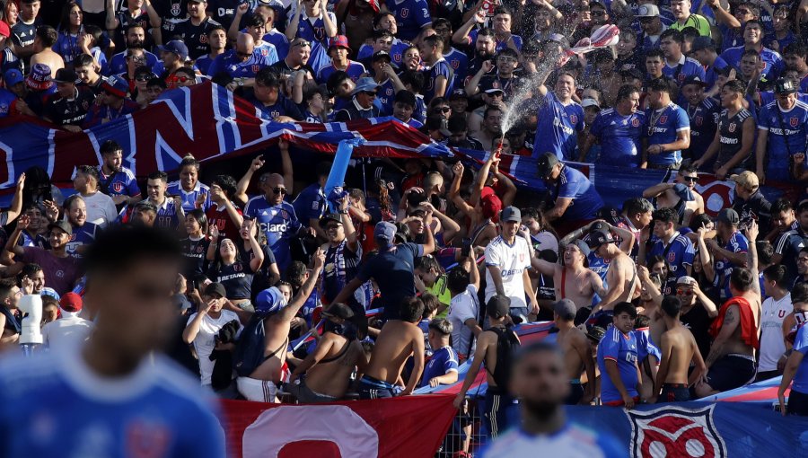 Definen nuevo aforo para el partido entre U. de Chile ante O'Higgins en el estadio Nacional