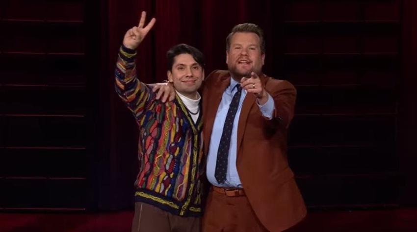 Por estreno de “El Antídoto”: James Corden envía saludo a Fabrizio Copano