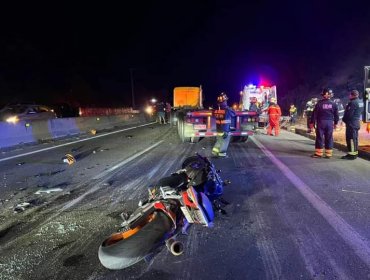 Colisión múltiple deja tres lesionados de gravedad en enlace Las Palmas