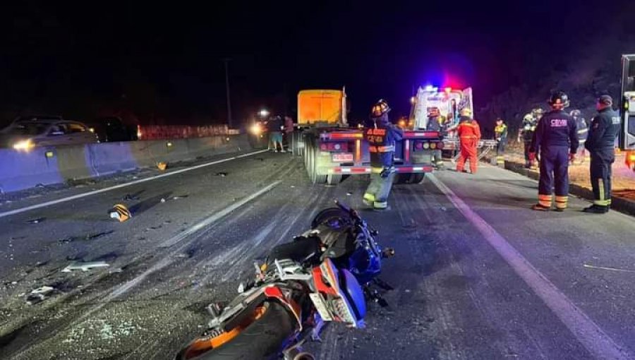 Colisión múltiple deja tres lesionados de gravedad en enlace Las Palmas