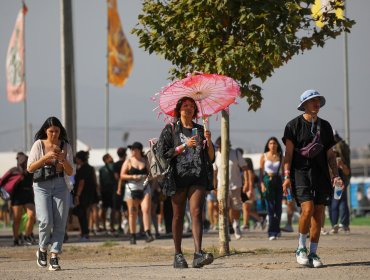 Cuatro personas detenidas por agredir a Carabineros en la entrada del festival Lollapalooza