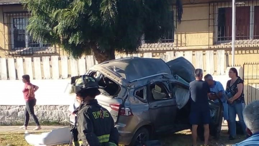 Violento accidente de tránsito moviliza a equipos de emergencia en Quilpué