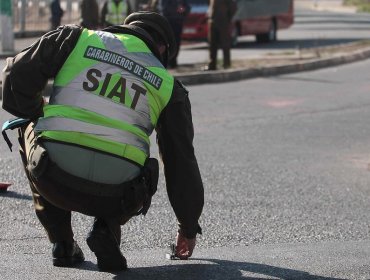 Conductor ebrio que escapaba de Carabineros atropelló y mató a ciclista en Conchalí