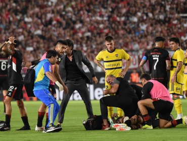 Fútbol argentino comparte mensajes de apoyo al chileno Javier Altamirano