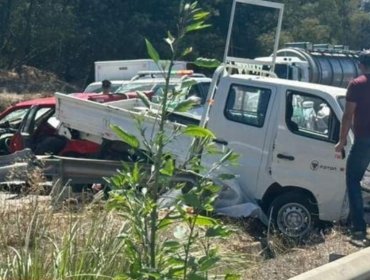 Triple accidente de tránsito provoca gran congestión vehicular en Camino Internacional