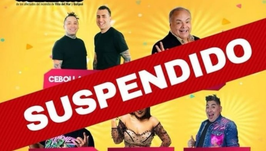 Suspenden festival de humor a beneficio de damnificados por "baja venta de entradas"
